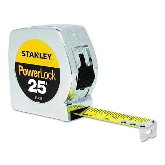 Powerlock Tape Rules Wide Blade, 1 in x 25 ft | Bundle of 5 Each