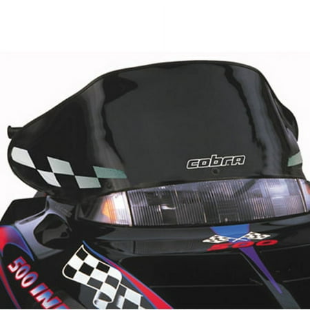 Powermadd Windshield - 12" - Black - for Polaris 11320
