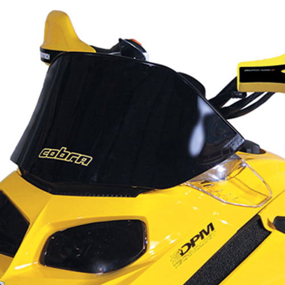 PowerMadd Cobra Windschutz Für Schneemobile – Verschiedene Höhen, Aus Optischem Polycarbonat, 2 Cm Stark