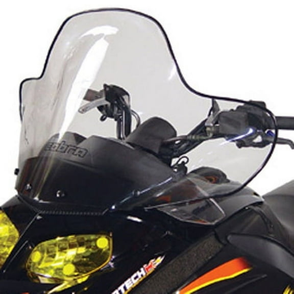 Powermadd 13040 fits Cobra Windshield - 14.5in. - Tint/Black