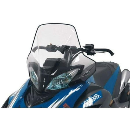 Powermadd 15640 fits Cobra™ Windshield - 18.5in. - Clear/Black Fade