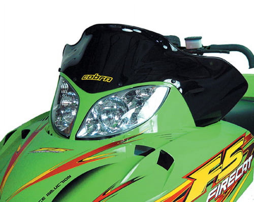 Powermadd Cobra Arctic Cat Zr4 Low Black 14.25" 12421