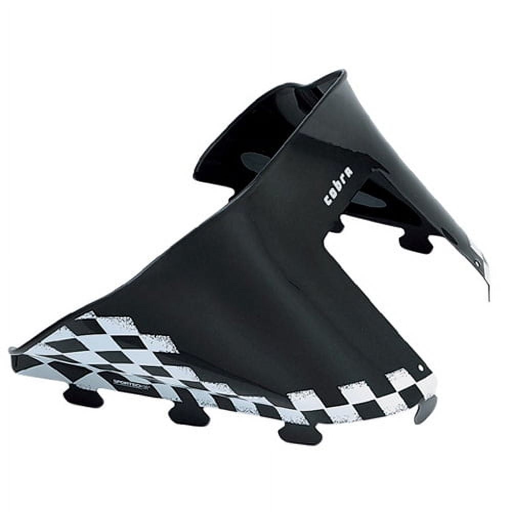 Powermadd Cobra Windshield Fits Polaris Black  #201588