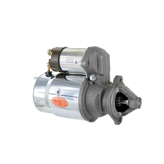 Powermaster 13635 Starter, Full size, Chrome, Chevy