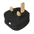 thumbnail image 1 of Powermaster - 13A Fused Plug - Black, 1 of 2