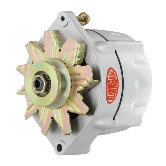 Powermaster 47297 Performance Racing Alternator - Smooth Look - 150 Amp - V-Belt