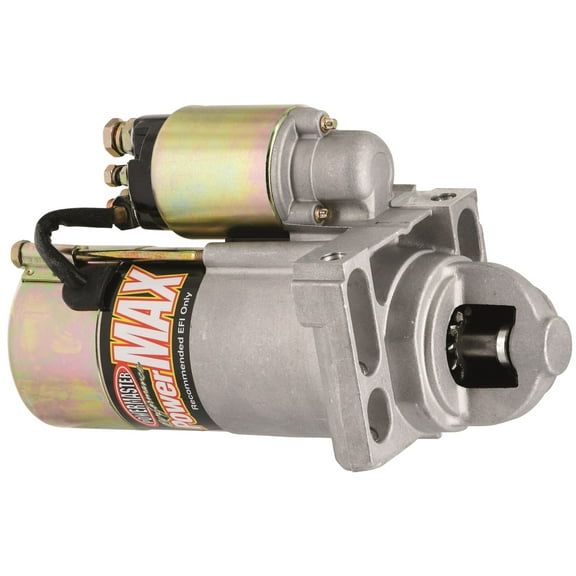 Powermaster 9201 PowerMax Starter; Chevy/Pontiac LS Engines; Chevy/GMC LS; 168 Tooth Flywheel; Chrome; Fits select: 2010-2015 CHEVROLET CAMARO, 1997-2013 CHEVROLET CORVETTE