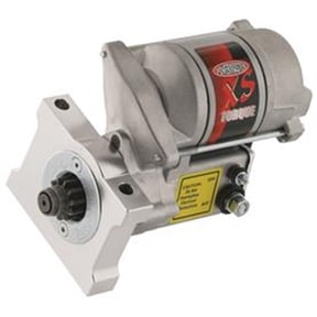 Powermaster 9510 166 Tooth Count Starter Motor - Silver