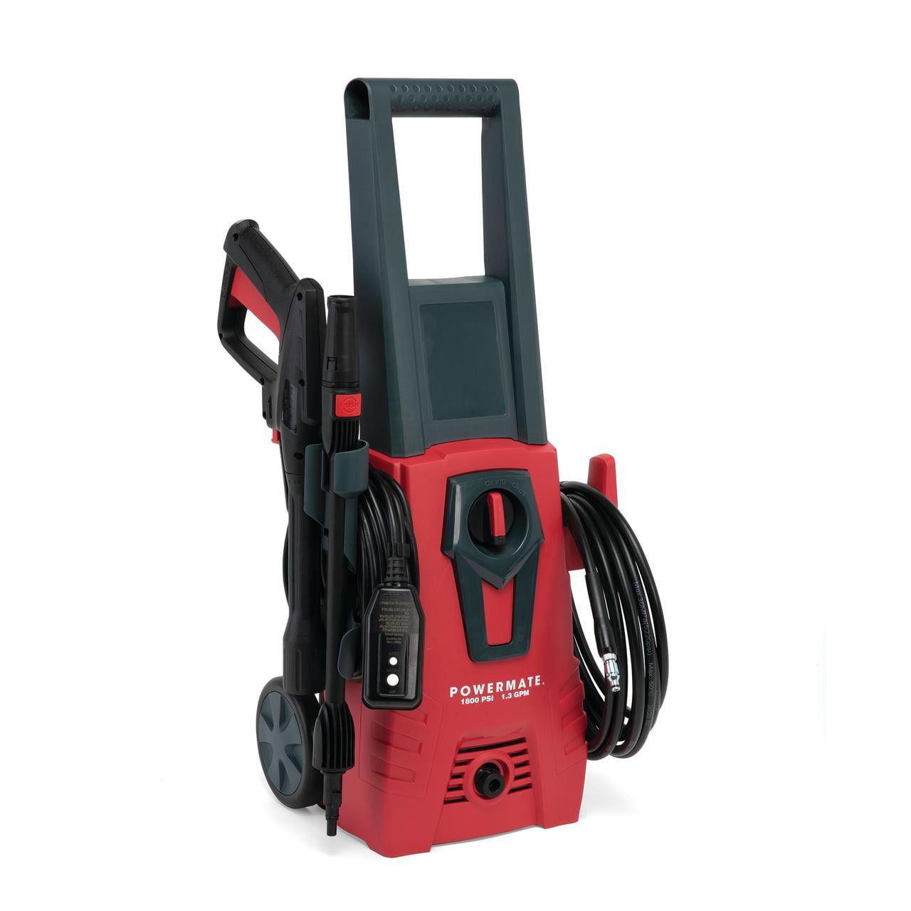 Powermate 1800 PSI 1.3 GPM Electric Pressure Washer, 50 ST Sansujyuku sansujyuku.com