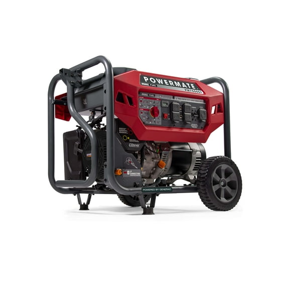 Powermate 7500 Watt Dual Fuel Portable Generator with COSense 49 State CSA
