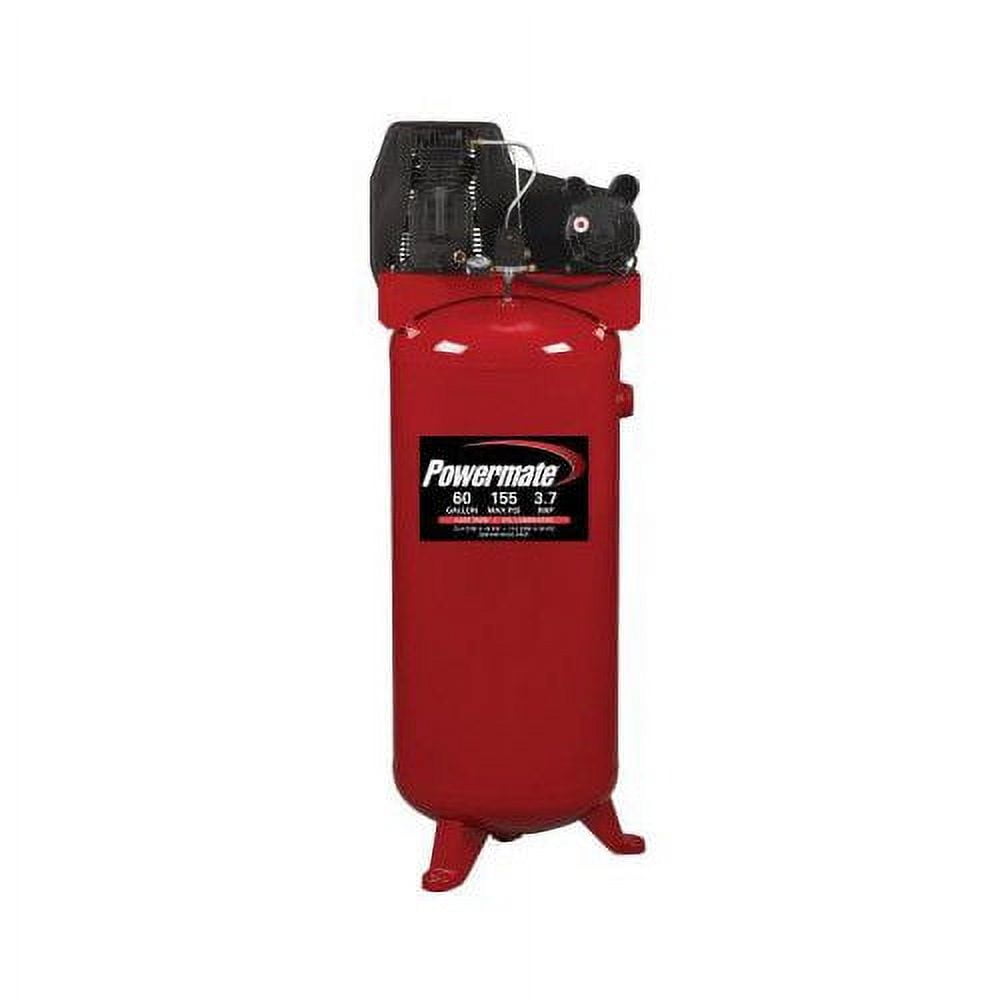 Powermate PLA3706056 3.7 HP 60 Gallon OilLube Vertical Air Compressor