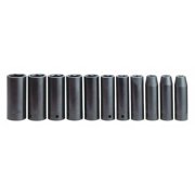 POWERMATE 024-0087CT 1/2" Drive Impact Socket, Metric