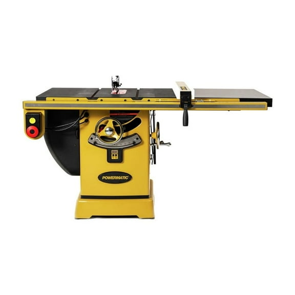 Powermatic PM1-PM25130KT PM2000T 230V 5 HP Single Phase 30 in. Rip 10 in. Extension Table Saw with ArmorGlide
