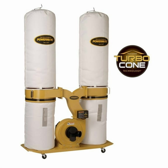 3HP 1PH 230V 30-Micron Bag Filter Dust Collector Kit