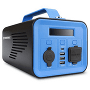 محطة توليد الطاقة Powermax 200W التي تعمل بالضغط على زر التشغيل، ومنافذ USB