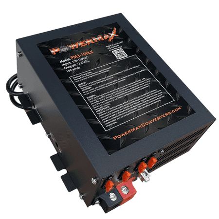 Powermax USA 100A 12V-110V Smart Automotive Battery Charger