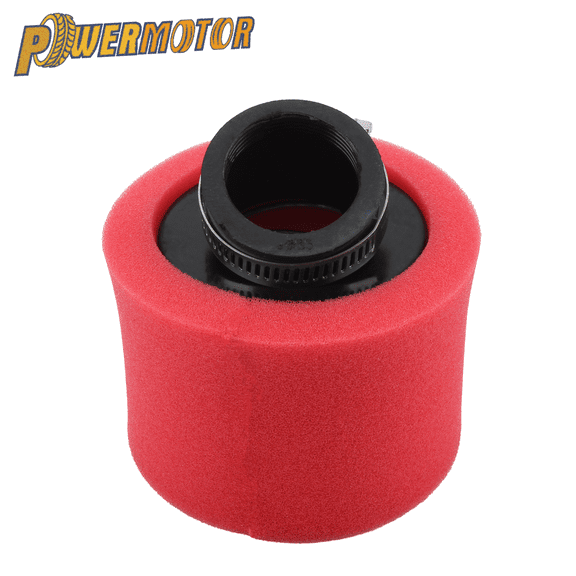 Powermotor 38mm Foam Air Filter Sponge Cleaner, Universal Replacement Part For GY6 Pit Dirt Bike ATV Quad Go Kart Motorcycle, High Flow Washable Reusable Foam Air Intake Filter