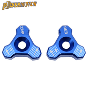 Powermotor Blue 48mm WP Fork CNC Aluminum Adjuster Knob For KTM EXC EXCF XC XCF XCW SX SXF Husqvarna FC TC FE TE 125-530 1998-2019 Dirt Bike Tuning Parts