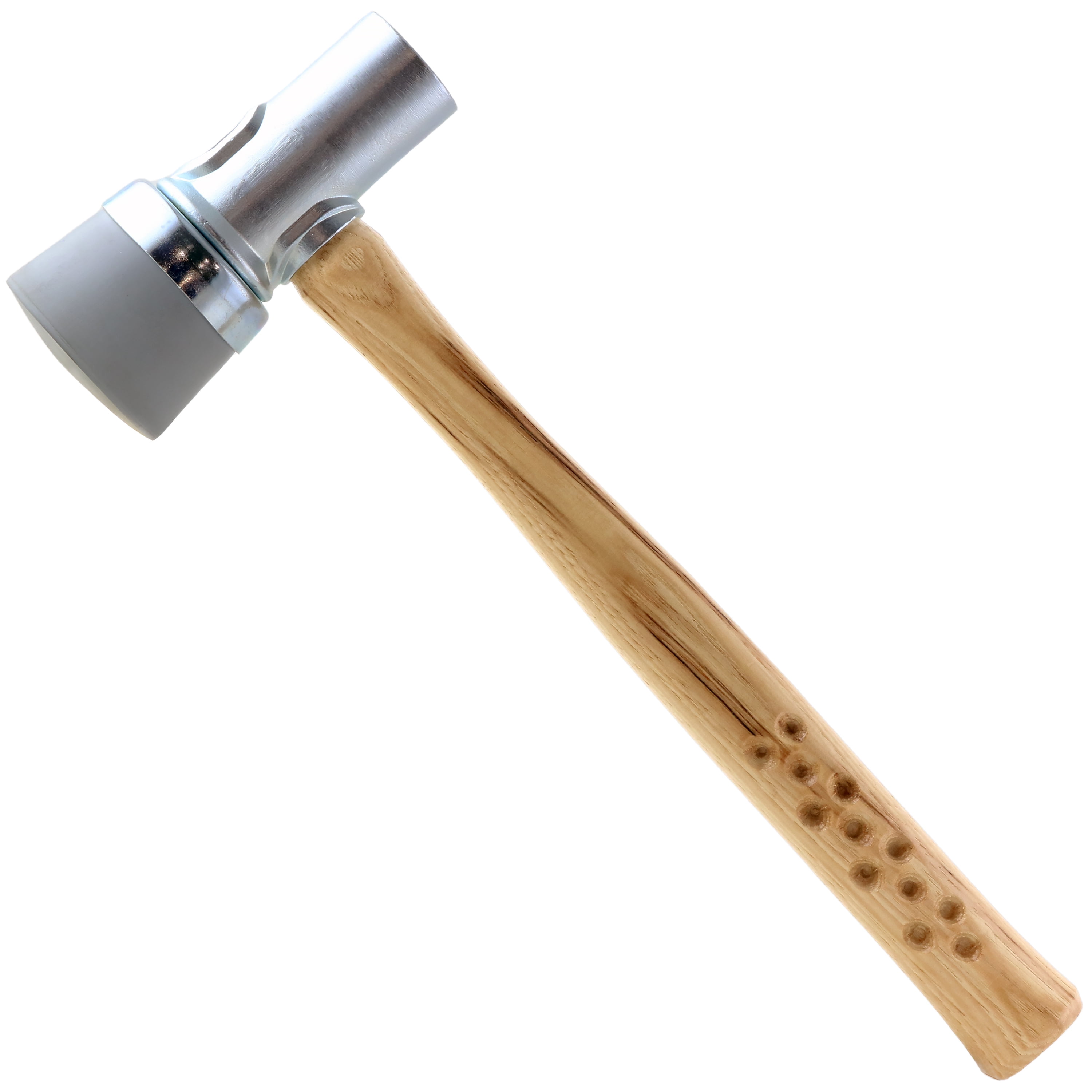 Powernail PM2000 Low-Bounce Rubber-Capped Steel Hammer Head Paver Mallet