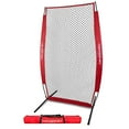 thumbnail image 1 of Powernet Portable Baseball Practice Net for Pitching and Hitting, Softball Pitching Net, Pop Up Batting Cage Net Coach Shield from Errant Throws, Backyard Outdoor Training, 7 FT I-Frame Screen, 1 of 7