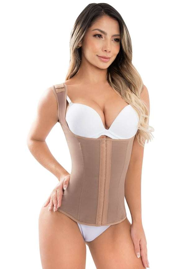 Powernet Waist Cincher Vest Trainer Women Girdle 3 Hooks Fajas Chaleco Reductoras Colombianas Moldeadoras 635C Large