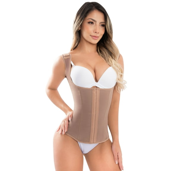 Powernet Waist Cincher Vest Trainer Women Girdle 3 Hooks Fajas Chaleco Reductoras Colombianas Moldeadoras 635C Small