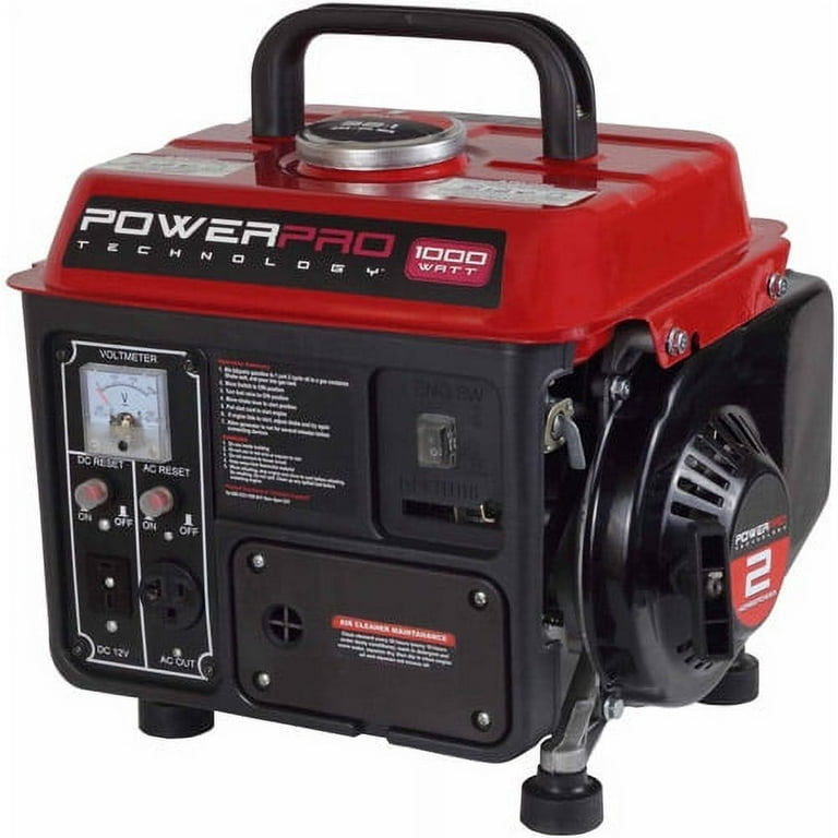Powerpro 2-stroke Generator, 1000w 