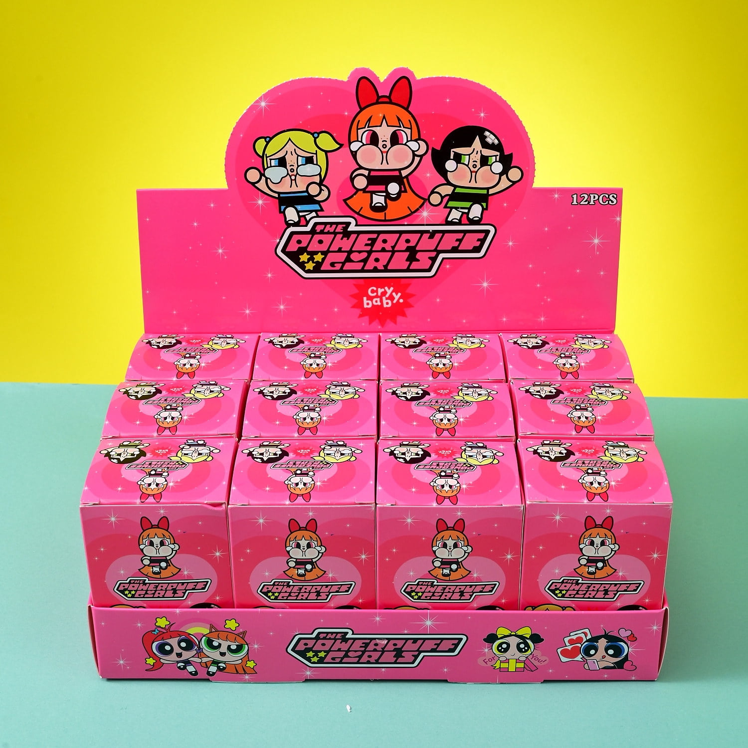Powerpuff Girls 12-Box Blind Box Keychain Set - Endless Surprises