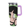 thumbnail image 1 of The Powerpuff Girls 40 Oz Tumbler with Handle And Straw Lid Insulated Tumblers Cups with Lids Straws Double Wall Vacuum Stainless Steel Travel Mug, Gifts for Men Women Boys Girls, 1 of 8