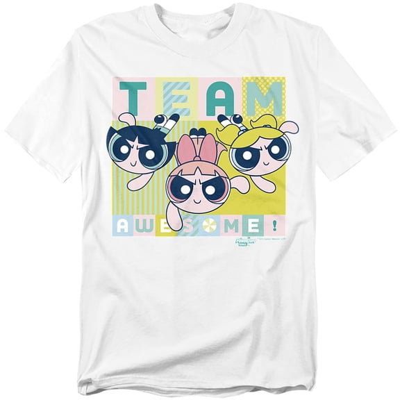 Powerpuff Girls - Awesome Block - Short Sleeve Shirt - X-Large