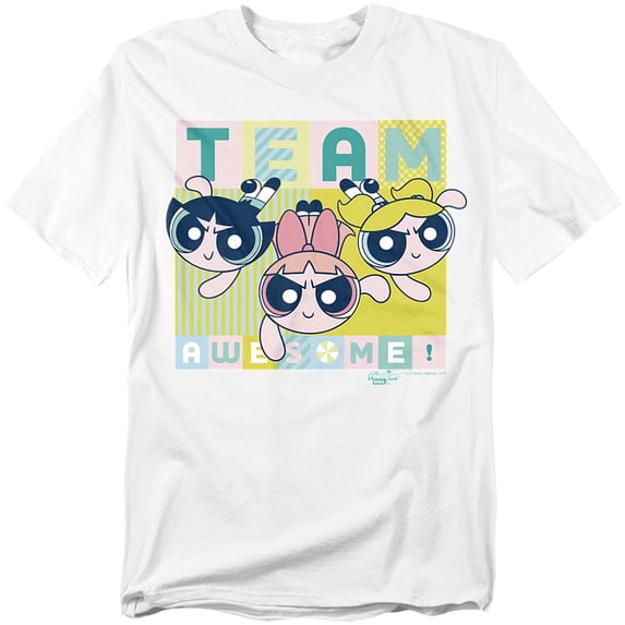 Powerpuff Girls - Awesome Block - Short Sleeve Shirt - XXXXX-Large