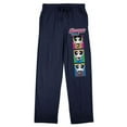 thumbnail image 1 of Powerpuff Girls Blossom Bubbles and Buttercup Men's Navy Graphic Sleep Pants-XXL, 1 of 3