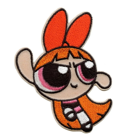 Powerpuff Girls Blossom Patch Cartoon Network Animation Embroidered Iron On