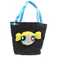 thumbnail image 1 of Powerpuff Girls Bubbles Children's Small Blue Handle Denim Play Handbag, 1 of 1
