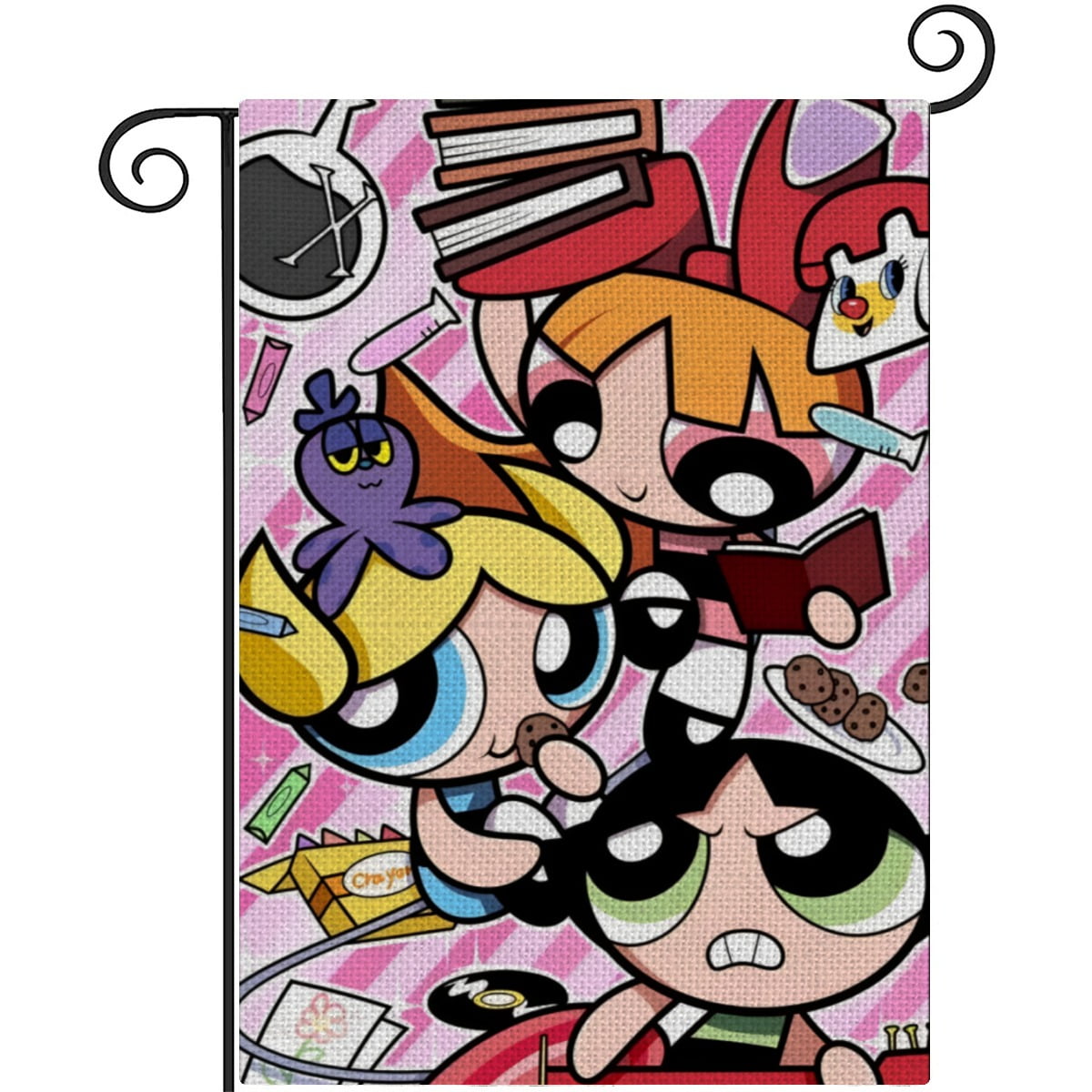 The Powerpuff Girls Garden Flags Set of Double Sided 12 x 18 Inch Yard ...