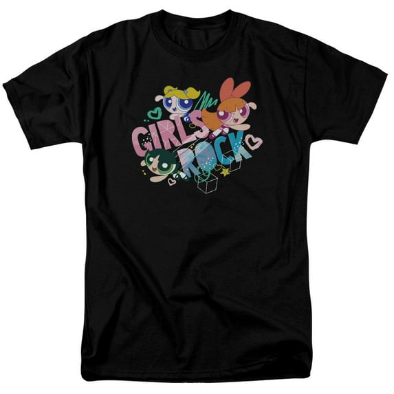 Powerpuff Girls - Girls Rock - Short Sleeve Shirt - X-Large
