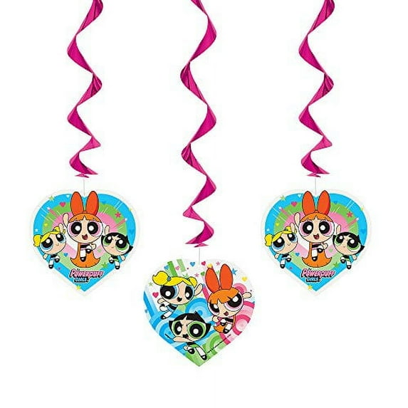 Powerpuff Girls Hanging Decorations, 26 in, 3ct