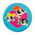 thumbnail image 1 of Powerpuff Girls Heart Pinback Button Pin, 1 of 5