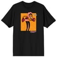 thumbnail image 1 of Powerpuff Girls Him Box Art Crew Neck Short Sleeve Men's Black T-shirt-6XL, 1 of 4
