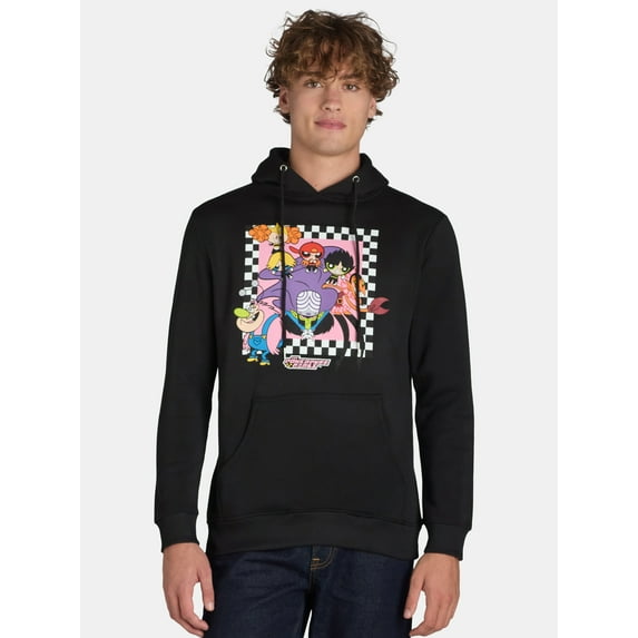 Powerpuff Girls Men's and Big Men’s Graphic Hoodie, Sizes S-3XL