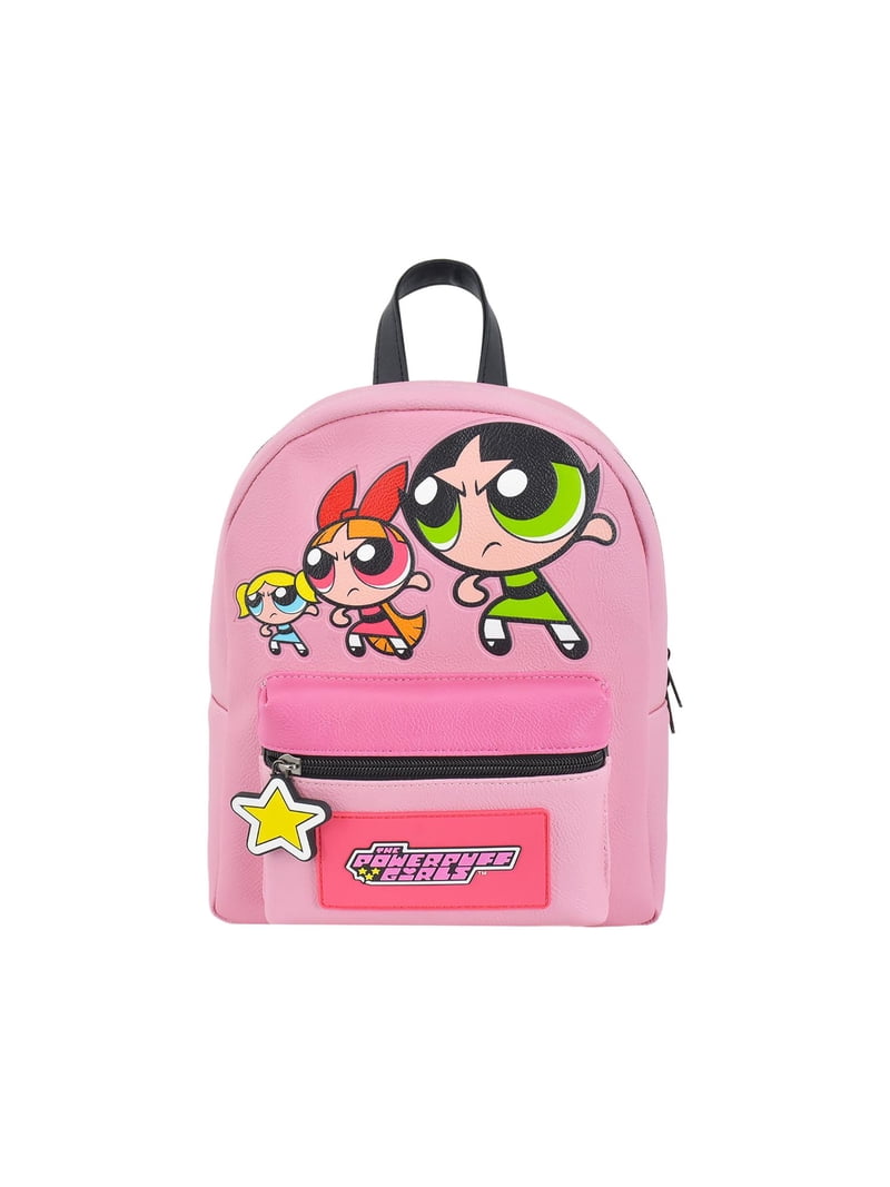 fashionable mini travel backpacks ZGWJ Backpack Purse for Women This stylish cosmetic purse features a cute Spongebob design Mini Backpack Women Solid Color