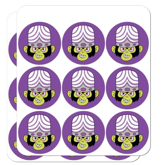 Powerpuff Girls Mojo JoJo Head Planner Calendar Scrapbooking Crafting Stickers