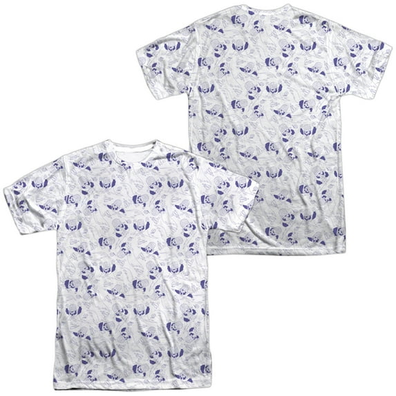 Powerpuff Girls Mojo Jojo Pattern Unisex Adult Sublimated Costume T Shirt (Front/Back), 3X-Large Multicolor