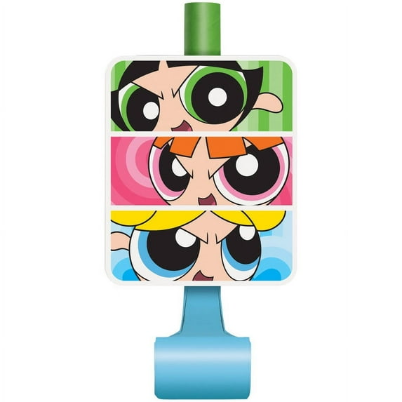 Powerpuff Girls Party Blowers, 8ct