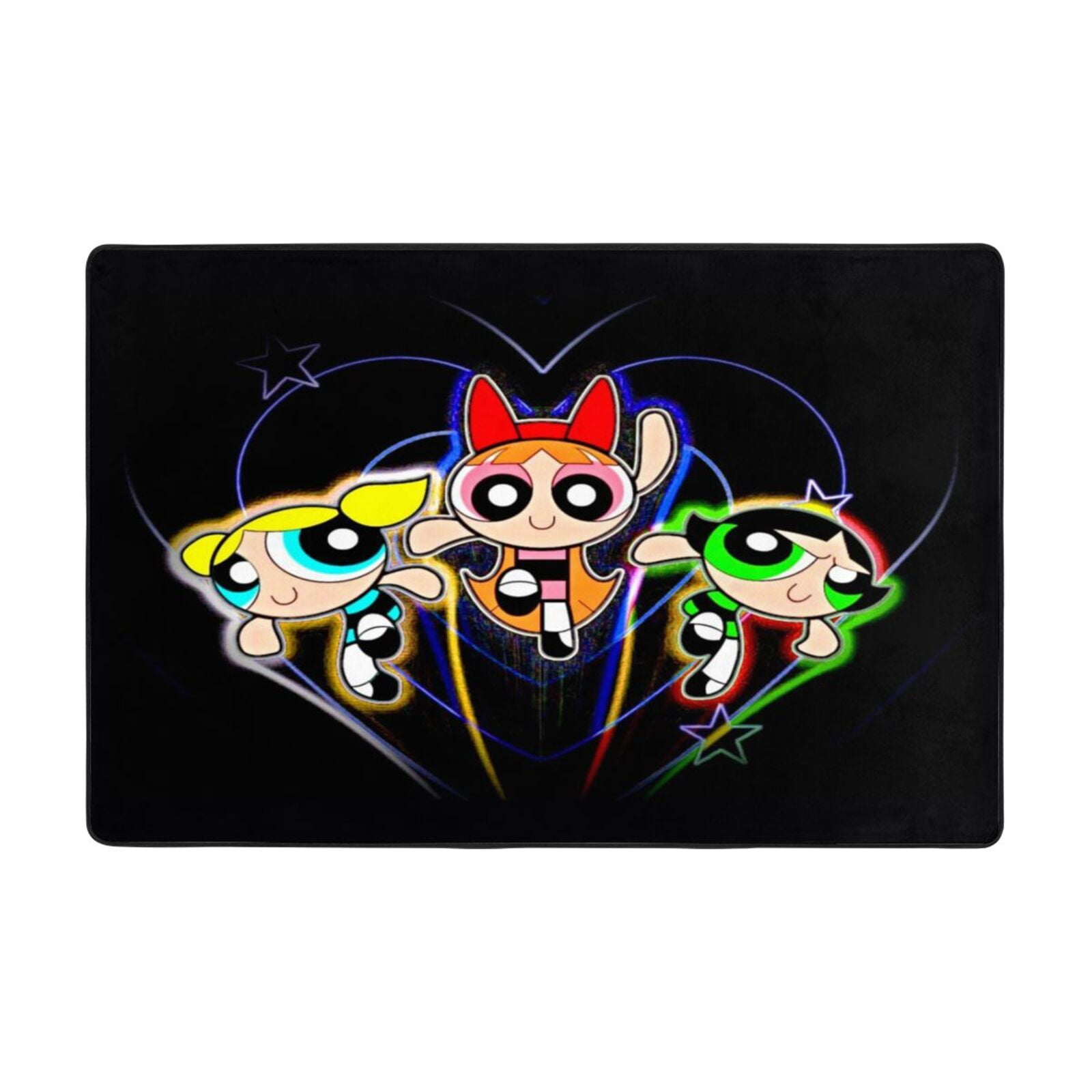 Powerpuff Girls Rug Cartoon Character Carpet For Bedroom Livingroom Children Room Home Decor