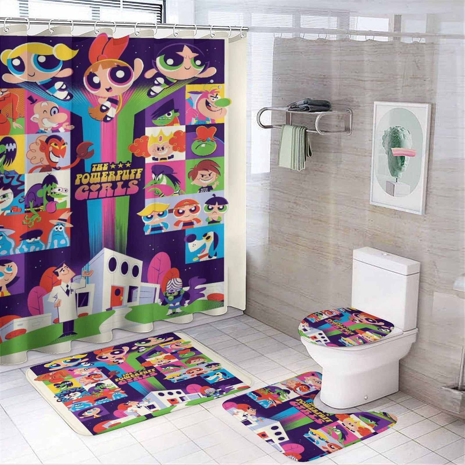 Powerpuff Girls top Bathroom Accessories