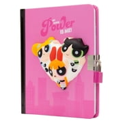 Powerpuff Girls Squishy Lock & Key Diary, Hardcover