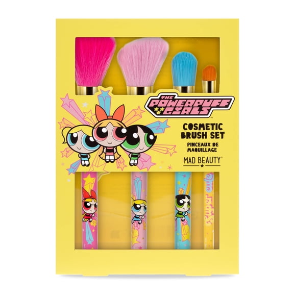 Mad Beauty Powerpuff Girls - Cosmetic Brush Set