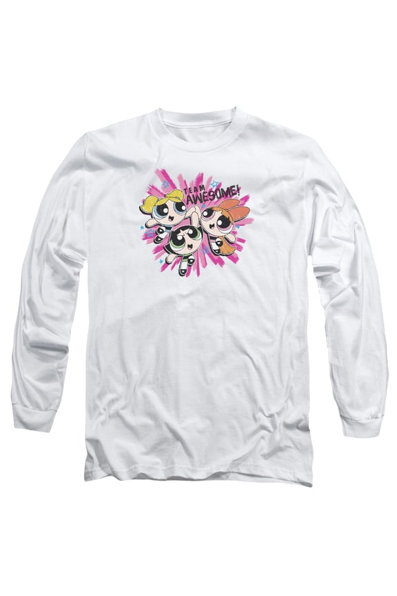 Powerpuff Girls - Team Awesome - Long Sleeve Shirt - Large