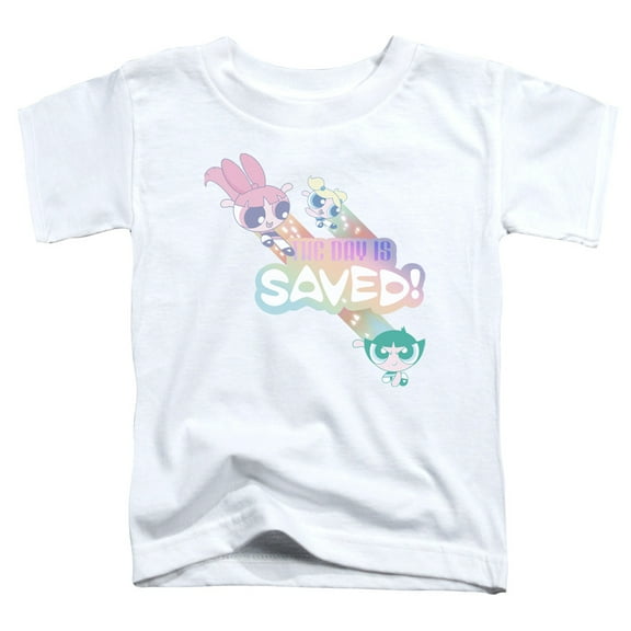 Powerpuff Girls - The Day Is Saved - Toddler Short Sleeve Shirt - 2T
